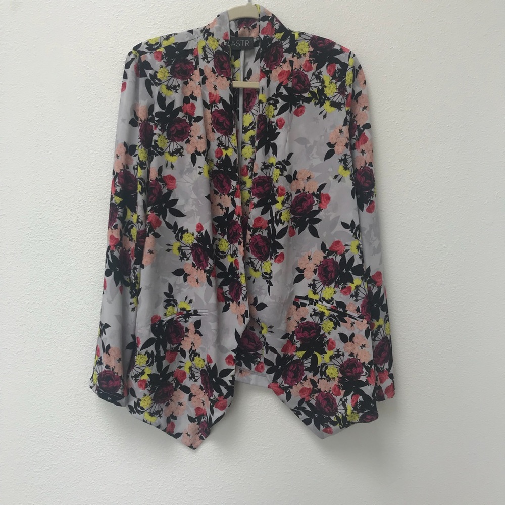 ASTR floral blazer